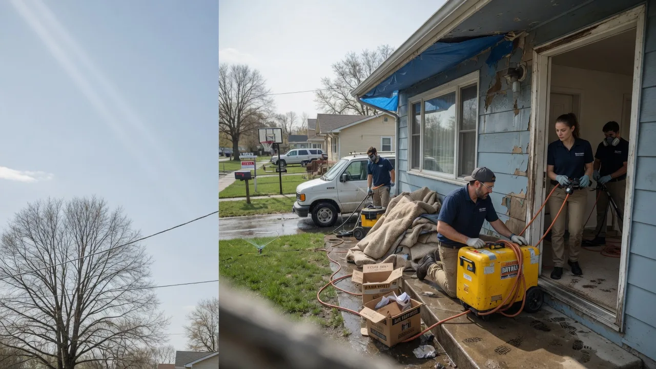 Basement Flood Cleanup in Anna, OH near me